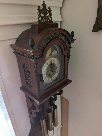 Wandklok Friesche staart klok met Westminster uurwerk  beschikbaar voor biedingen
