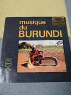 Musique Du Burundi lp, Ophalen of Verzenden, Gebruikt, 12 inch, Overige soorten