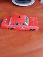 Vintage oud speelgoed blikken brandweerauto, Antiek en Kunst, Antiek | Speelgoed, Ophalen of Verzenden