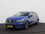 Renault Mégane Estate 1.3 TCe 140 Techno/ automaat/ lage km, Gebruikt, 4 cilinders, Blauw, Leder en Stof