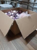 Kerstballen paars - roze, Diversen, Kerst, Ophalen, Zo goed als nieuw
