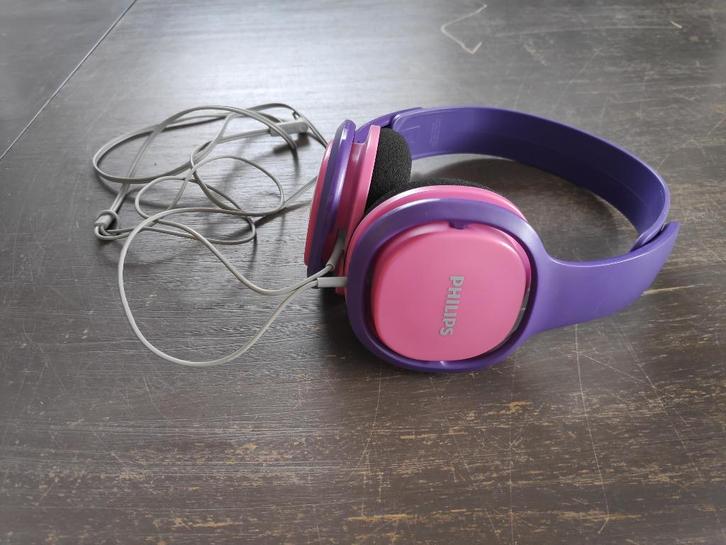 Philips kinderhoofdtelefoon zgan, Audio, Tv en Foto, Koptelefoons, Zo goed als nieuw, Over oor (circumaural), Philips, Ophalen of Verzenden