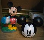 Disney Mickey mouse spaarpot en lamp, Verzamelen, Disney, Ophalen of Verzenden, Mickey Mouse, Zo goed als nieuw, Beeldje of Figuurtje