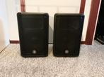 Set Yamaha DBR10 actieve luidsprekers, Zo goed als nieuw, 120 watt of meer, Front, Rear of Stereo speakers, Ophalen
