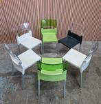 11 x Scab Jenny terrasstoelen kunststof stoelen kantine cafe, Huis en Inrichting, Stoelen, Kunststof, Overige kleuren, Ophalen of Verzenden