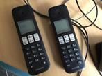 Philips draadloze telefoon met 2 handsets, Ophalen of Verzenden, Gebruikt, 2 handsets