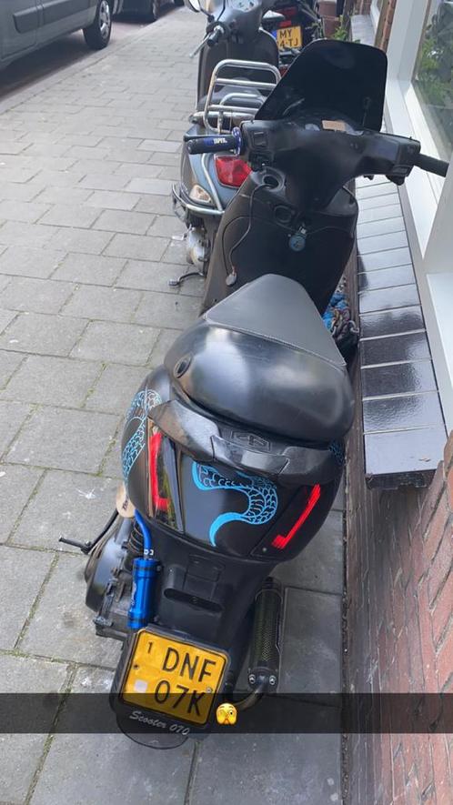 Zip 70cc TPR (hoogtoerig) (SNEL), Fietsen en Brommers, Scooters | Piaggio, Zo goed als nieuw, Zip, Ophalen of Verzenden