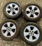 Toyota lichtmetalen velgen met winterbanden, Auto-onderdelen, Banden en Velgen, Ophalen, Gebruikt, Banden en Velgen, 17 inch