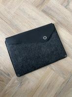 Heel goed zwart grijs vilt Macbook iPad 12" hoes sleeve case, Computers en Software, Laptophoezen, Ophalen of Verzenden, 12 inch