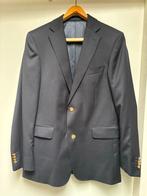 Donkerblauwe blazer met gouden knopen - Maat 50, Ophalen of Verzenden, Zo goed als nieuw, Maat 48/50 (M), Blauw