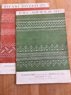 DMC borduurboekjes uit 60er jaren, Ophalen of Verzenden, Borduren en Naaien, Onbekend, Gelezen