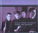 Quatuor Amedeo Modigliani - Schumann, Wolf, Mendelssohn, Kamermuziek, Met libretto, Ophalen of Verzenden, Zo goed als nieuw