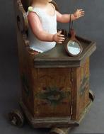1950 MINIATUUR Hindeloopen Kinderstoel Hindelooper Kakstoel, Antiek en Kunst, Antiek | Speelgoed, Ophalen of Verzenden