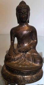 Boeddha antiek bronzen beeldje, Huis en Inrichting, Woonaccessoires | Boeddhabeelden, Ophalen of Verzenden, Zo goed als nieuw