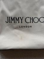 Jimmy Choo Katoenen Tote met Logo, Sieraden, Tassen en Uiterlijk, Tassen | Damestassen, Ophalen of Verzenden, Gebruikt, Beige
