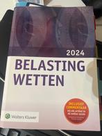 belastingwetten 2024, Gelezen, Overige wetenschappen, Ophalen of Verzenden, Wolters Kluwer