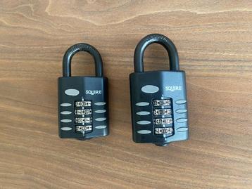 2 Cijfersloten, van merk Squire beschikbaar voor biedingen