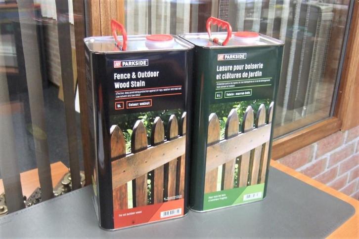 Buitenbeits Parksite in 2 kleuren, Doe-het-zelf en Verbouw, Verf, Beits en Lak, Nieuw, Beits, 5 tot 10 liter, Bruin, Ophalen