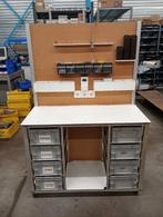 Werkbank, werktafel, magazijnkar, magazijnwagen, Doe-het-zelf en Verbouw, Werkbanken, Ophalen, Gebruikt, 70 tot 120 cm, Divers@divers.nl