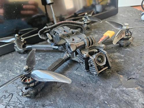 5inch digital fpv drone, Hobby en Vrije tijd, Modelbouw | Radiografisch | Helikopters en Quadcopters, Zo goed als nieuw, Elektro