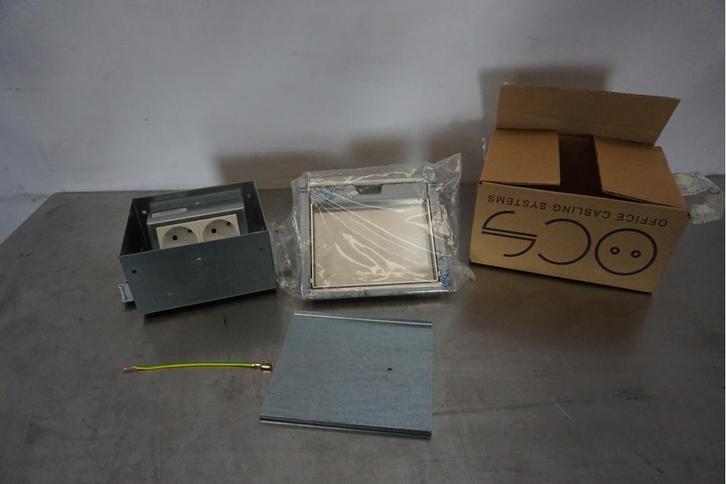 OCS Systems vloercontactdoos instortvloerdoos elektra, Doe-het-zelf en Verbouw, Elektra en Kabels, Gebruikt, Stopcontact, Ophalen of Verzenden