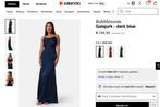 Galajurk maat 42 donker blauw nieuw met labels, Kleding | Dames, Jurken, Blauw, Maat 42/44 (L), Nieuw, Ophalen of Verzenden
