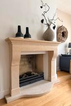 Zandstenen Voorzetschouw voor Gashaard - Nette Staat!, Huis en Inrichting, Haarden, Ophalen, Zo goed als nieuw, Vrijstaande haard