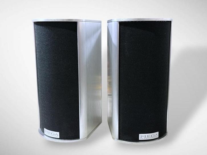 Piega S3 SAT - Aluminium Luidsprekers, Audio, Tv en Foto, Luidsprekers, Zo goed als nieuw, Front, Rear of Stereo speakers, Minder dan 60 watt