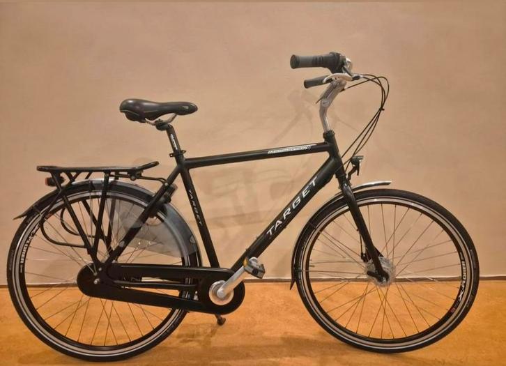 Herenfiets Stadsfiets Schoolfiets Target Manhattan, Fietsen en Brommers, Fietsen | Heren | Herenfietsen, Zo goed als nieuw, Overige merken