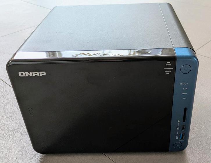 QNAP TS-653b 6-bay NAS, Computers en Software, NAS, Zo goed als nieuw, Ophalen of Verzenden
