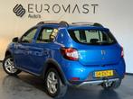 Dacia Sandero 0.9 TCe Stepway Lauréate Navi Airco Cruise Pd, Auto's, Dacia, Voorwielaandrijving, Stof, Gebruikt, Blauw