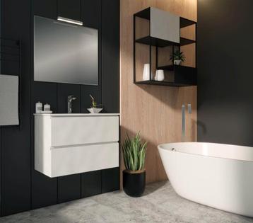 Hoogglans wit badmeubel 60cm € 299,- OP VOORRAAD beschikbaar voor biedingen