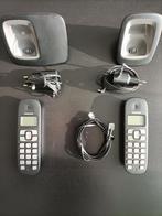 Phillips Handset 2-delig (CD190DUO), Verzenden, Zo goed als nieuw, 2 handsets