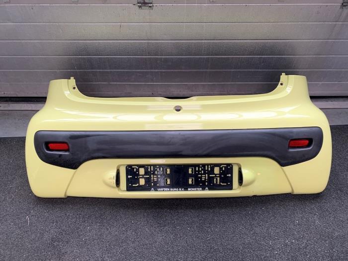 Achterbumper van een Citroen C1 (KBN), Auto-onderdelen, Carrosserie en Plaatwerk, Bumper, Citroën, Gebruikt
