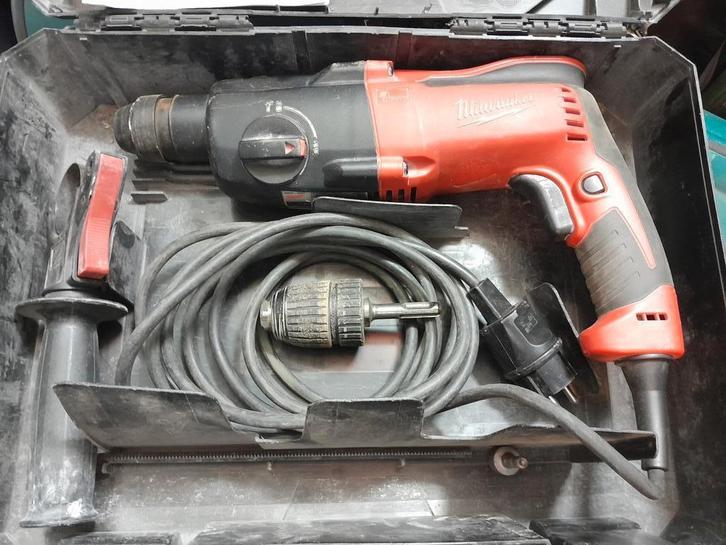 Milwaukee klop /schroef  boormachine pfh 26, Doe-het-zelf en Verbouw, Gereedschap | Boormachines, Gebruikt, Boor- en Schroefmachine