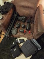 Canon EOS 77D – 4 Lenzen + Mic + Statief, Ophalen, Gebruikt, Spiegelreflex, Canon