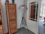 Industriële staande lamp (zwart), Ophalen, Zo goed als nieuw, Industriële stijl