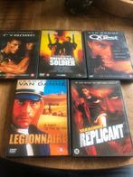 5 films met Jean Claude van Damme, Cd's en Dvd's, Ophalen of Verzenden, Zo goed als nieuw, Actie, Vanaf 16 jaar