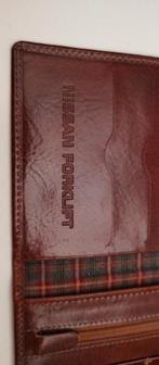 K327 Bruin leder portemonnee nieuw (relatiegeschenk NISSAN), Sieraden, Tassen en Uiterlijk, Portemonnees, Overige merken, -, Ophalen of Verzenden