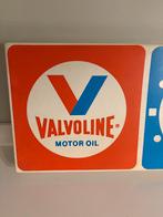 Vintage Valvoline Tectyl Wandklok orinele uurwerk, Verzenden, Zo goed als nieuw, Gebruiksvoorwerp