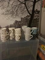 Dots en sterretjes mokjes, Huis en Inrichting, Keuken | Servies, Ophalen, Zo goed als nieuw, Overige stijlen, Kop(pen) en/of Schotel(s)