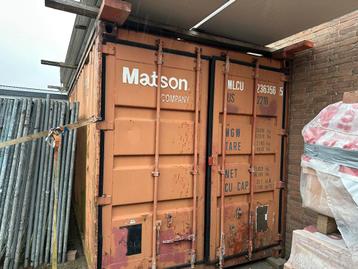 20ft zeecontainer beschikbaar voor biedingen