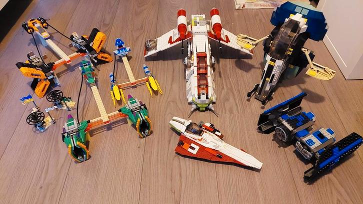 Lego Star wars sets 7163-7153-7143-7171-7121-4479, Kinderen en Baby's, Speelgoed | Duplo en Lego, Zo goed als nieuw, Lego, Complete set