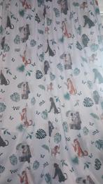 junglebook gordijnen, Overige kleuren, 120 cm of meer, Ophalen of Verzenden, Zo goed als nieuw