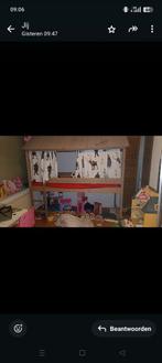 Leuke houten hoogslaper incl matras, Ophalen, Gebruikt, Hoogslaper
