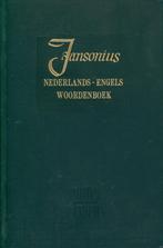 JANSONIUS NEDERLANDS-ENGELS WOORDENBOEK IN 2 DELEN, Verzenden, Zo goed als nieuw, Overige uitgevers, Engels