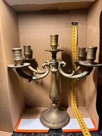 Kandelaar voor 5 kaarsen, Antiek en Kunst, Antiek | Kandelaars, Ophalen of Verzenden, Koper of Brons