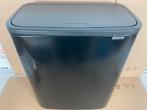 Brabantia Bo Touch Bin 2 x 30 Liter M.139, Huis en Inrichting, Woonaccessoires | Prullenbakken, 50 tot 75 cm, B, Ophalen of Verzenden