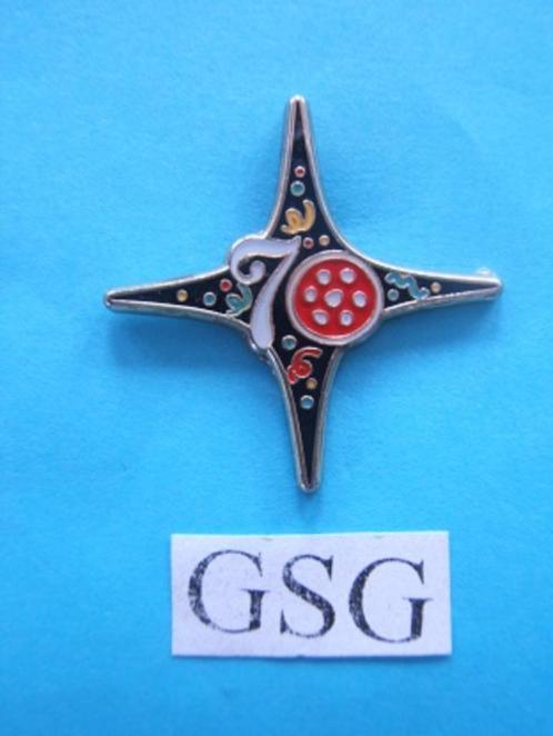 70 jaar Efteling personeelspin nr. EPP50820-02, Verzamelen, Efteling, Zo goed als nieuw, Button of Speldje, Ophalen of Verzenden