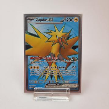 Zapdos ex #192 Pokemon Scarlet & Violet 151 beschikbaar voor biedingen